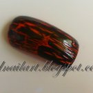 SALE! Orange and Black Crackle Set