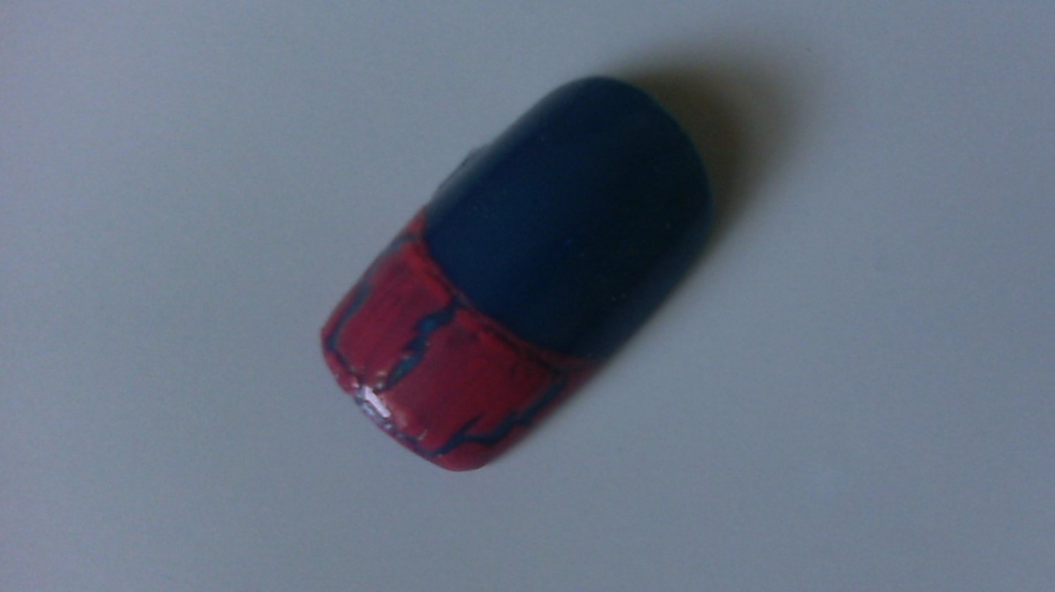 SALE! Electric Blue with Hop Pink Crackle French Set