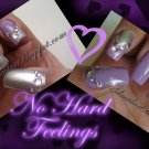 SALE! Lilac & Silver Crackle Set