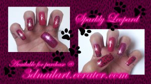 SALE! Sparkly Leopard