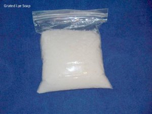SHREDDED LYE SOAP FOR WASHING