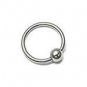 Stainless Steel Captive Bead Ring 16g