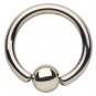 316L Stainless Steel Captive Bead Ring 14g 5/16"