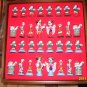 Disney Limited Edition Chess Set in Wood Case 1980's