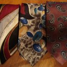Polyester ties- vintage- used