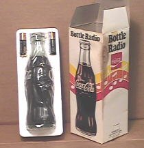Bottle Radio, 1970's Coca-Cola AM Bottle Radio in Box