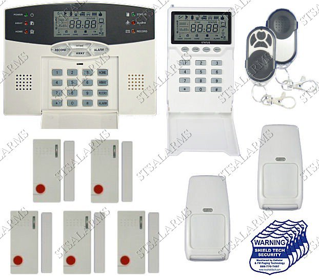Wireless Home Security System w/ AutoDialer