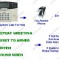 Wireless Home Security System w/ Auto-Dialer