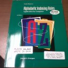 ALPHABETIC INDEXING RULES