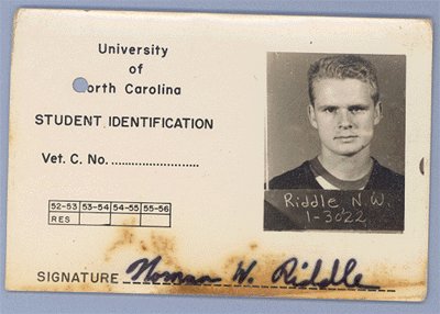 Unc Student Id Card