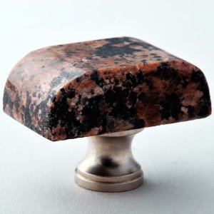 Baltic Brown Block Granite Knob