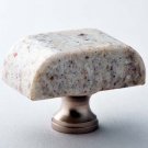 Kashmir White Block Granite Knob