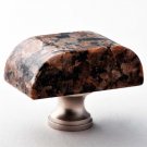 Tropical Brown Block Granite Knob