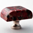 African Red Block Granite Knob