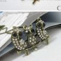 Vintage Inspired Three Owls Necklace