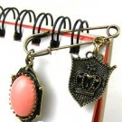 Vintage Inspired Coral Pin / Brooche