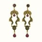Art Deco Chandelier Earrings-Austrian Crystal Women's Jewelry