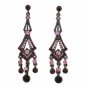 Chandelier Earrings - Amethyst Austrian Crystal Women's Jewelry