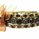 Topaz Austrian Crystal Stacked Bracelets Women's jewelry