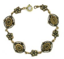 Victorian Art Deco Intaglio Stone Bracelet Women's jewelry