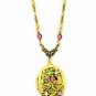 Butterfly Locket Necklace - w/Austrian Crystals Women's Jewelry