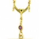 Heart w/Crystals Book Style Locket Necklace Women's Jewelry