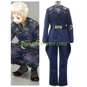 Axis Powers Prussia Gilbert Beilschmidt Cosplay Costume