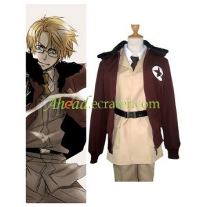 Hetalia Axis Powers America Cosplay Costume