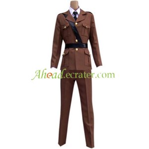 Hetalia Axis Powers France Cosplay Costume 1