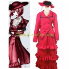 Black Butler Madam Red Angelina Dalles Halloween Cosplay Costume