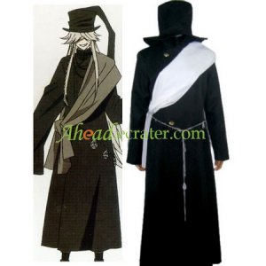 Black Butler Undertaker Halloween Cosplay Costume