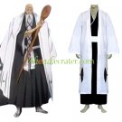 Bleach 1st Division Captain Yamamoto Genryuusai Shigekuni Halloween Cosplay Costume
