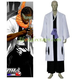 Bleach 9th Division Captain Tousen Kanamei Cosplay Costume