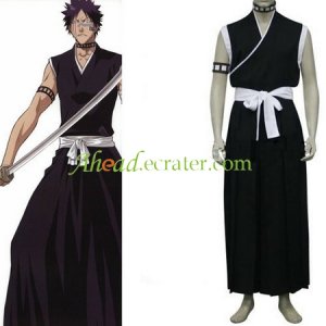 Bleach 9th Division Lieutenant Hisagi Shuuhei Halloween Cosplay Costume