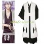 Bleach 3rd Division Captain Ichimaru Gin Halloween Cosplay Costume