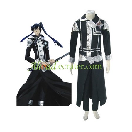 D.Gray-man Kanda Yuu Cosplay Costumes