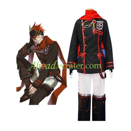 D.Gray-man Lavi Cosplay Costume