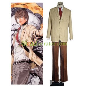 Death Note Light Yagami Cosplay Costume