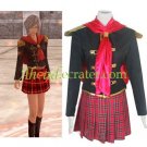 Final Fantasy Agito XIII Female Uniform Cosplay Costume