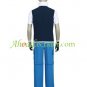 Pok&Atilde;&copy;mon Ash Ketchum Royal Blue And Yellow Cosplay Costume
