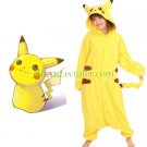 Pokemon Pikachu Cosplay Kigurumi Unmasking Costume