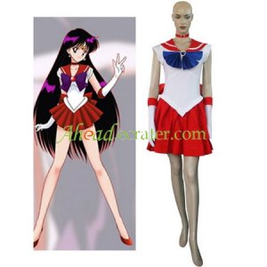 Sailor Moon Sailor Mars Raye Hino Cosplay Costume