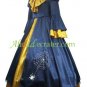 Vocaloid Kagamine Rin Blue And Yellow Cosplay Costume