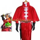 Dragon Quest Cosplay red Costume