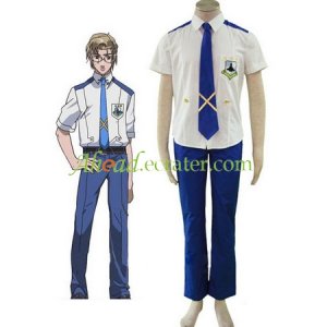 Macross Frontier Mihoshi Academy Uniform Cosplay Costume