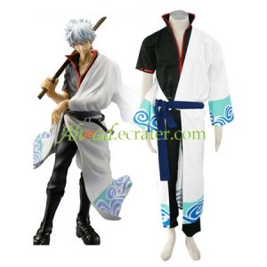 Gin Tama Gintoki Sakata Cosplay Costume