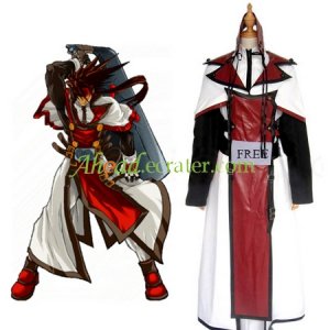 Guilty Gear XX Order Sol Badguy Halloween Cosplay Costume