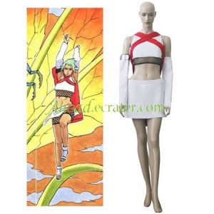 Naruto Seven-Tailed Horned Beetle Fu Cosplay Costume