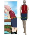 Naruto Shippuden Sakura Haruno Casual Halloween Cosplay Costume