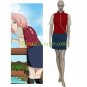 Naruto Shippuden Sakura Haruno Casual Halloween Cosplay Costume